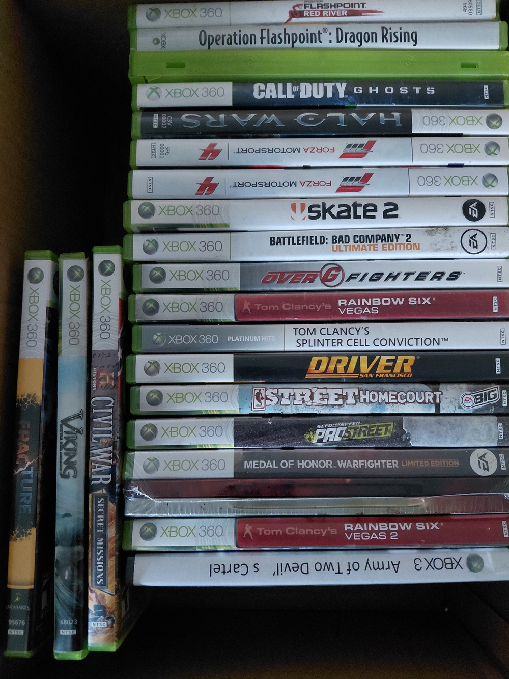 Xbox 360 Games Lot